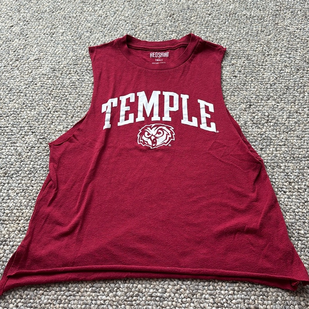 Temple University graphic tank